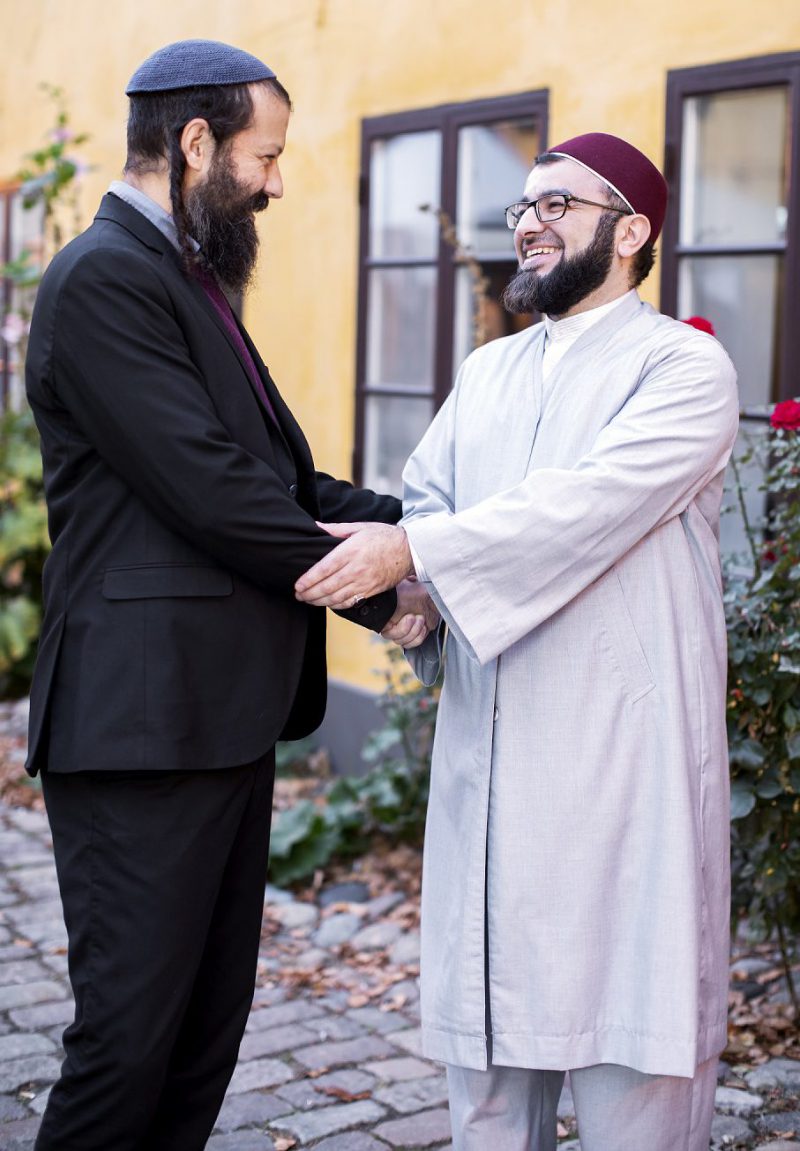 Synagogbesök med muslimsk-judisk dialog